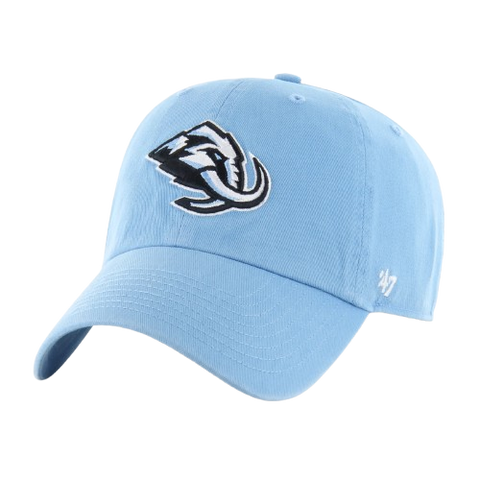Utah Mammoth '47 Clean Up Hat - Light Blue