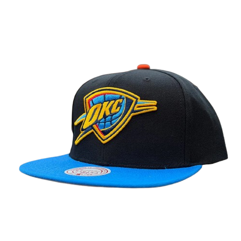 Okhlahoma Thunder Mitchell & Ness Snapback - Two-Tone
