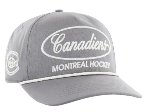 Montreal Canadiens '47 Rope Foundational Hitch Hat - Grey