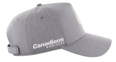 Montreal Canadiens ’47 Brand Foundational Offside DT Clean Up Hat– Grey