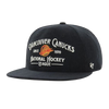 Vancouver Canucks '47 CAPTAIN Corduroy Snapback - Black
