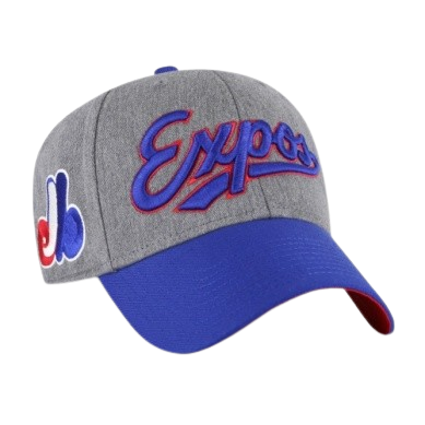 Montreal Expos '47 Granite Script MVP Hat