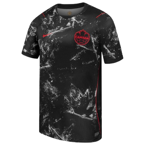 Nike Men's Soccer Canada World Cup 2026 Away Jersey - Black