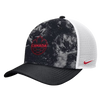 Nike Soccer Canada Rise Trucker Sized Adjustable Hat - Black & White