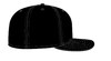 Vancouver Canucks New Era 59FIFTY Skate Logo Pro Fit Hat - Black on Black