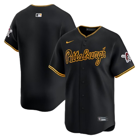 Pittsburgh Pirates Nike Limited Alternate Jersey - Black