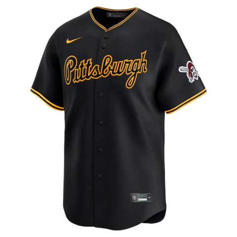 Pittsburgh Pirates Nike Limited Alternate Jersey - Black