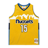 Mitchell & Ness Vintage Denver Nuggets Nikola Jokic Jersey ('17/'18) - Yellow