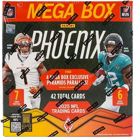 2025 Panini Phoenix Football Mega Box
