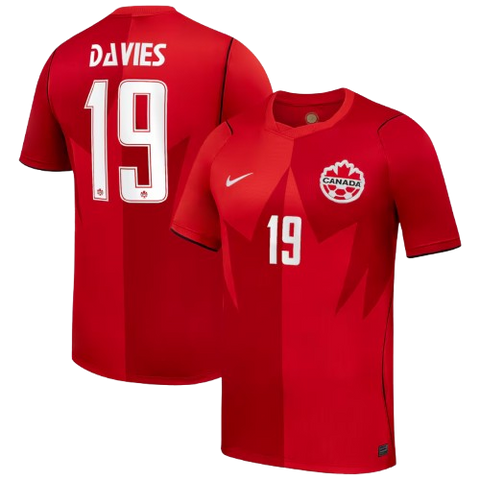Nike Men's Alphonso Davies World Cup 2026 Home Jersey  - Red