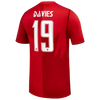 Nike Men's Alphonso Davies World Cup 2026 Home Jersey  - Red