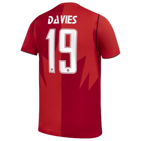 Nike Youth Fit Alphonso Davies World Cup 2026 Home Jersey  - Red