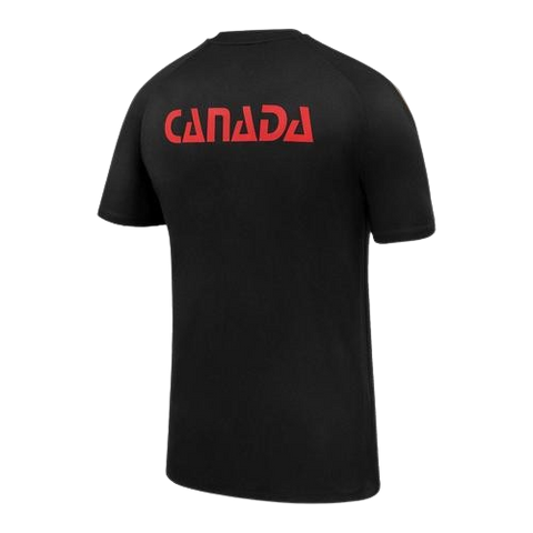 Nike Men's World Cup 2026 Soccer Canada Training Strike T-Shirt - Black