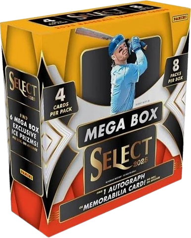2025 Panini Select Baseball Mega box