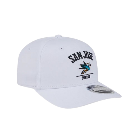 San Jose Sharks New Era 9SEVENTY Snapback - White