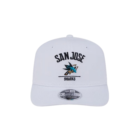 San Jose Sharks New Era 9SEVENTY Snapback - White