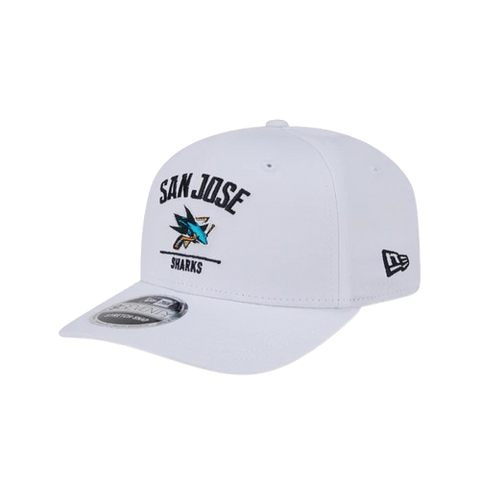 San Jose Sharks New Era 9SEVENTY Snapback - White