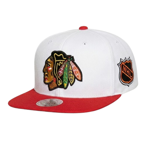 Chicago Blackhawks Mitchell & Ness Snapback - Two-Tone Vintage