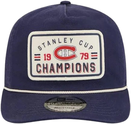 Montreal Canadiens New Era 19TWENTY Adjustable Hat- 1979 Champions