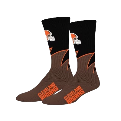 Cleveland Browns Socks Men's Size 10-13