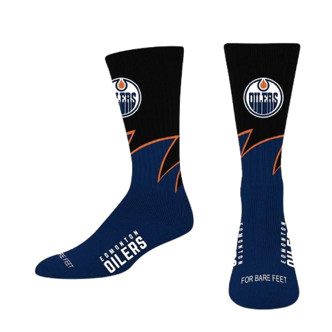 Edmonton Oilers Socks Men's Size 10-13