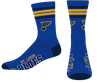 St. Louis Blues Striped Socks Men's Size 10-13