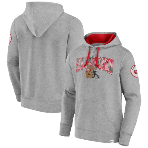 San Francisco 49ers Fanatics Label Maker Pullover Hoodie - Gray