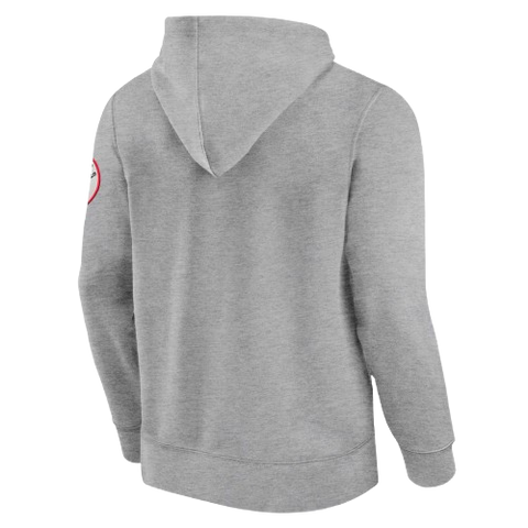 San Francisco 49ers Fanatics Label Maker Pullover Hoodie - Gray