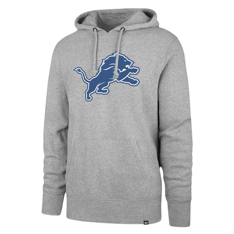 Detroit Lions '47 Pullover Hoodie - Gray