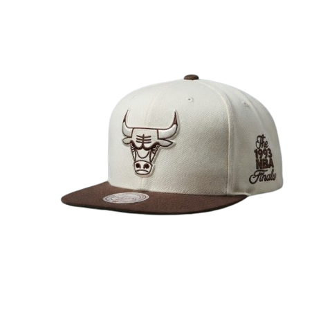 Chicago Bulls Mitchell & Ness Snapback - Brown