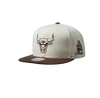 Chicago Bulls Mitchell & Ness Snapback - Brown