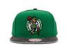 Boston Celtics Mitchell & Ness Snapback - Green & Denim