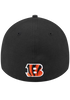 Cincinnati Bengals New Era 39THIRTY Visor Hit Stretch Fit - Black