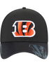 Cincinnati Bengals New Era 39THIRTY Visor Hit Stretch Fit - Black
