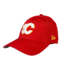 New Era Calgary Flames Tonal Camo 39THIRTY Stretch Fit Hat - Red
