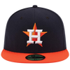 Houston Astros New Era 59FIFTY Pro Fit Hat - Navy & Orange