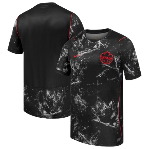 Nike Men's Soccer Canada World Cup 2026 Away Jersey - Black