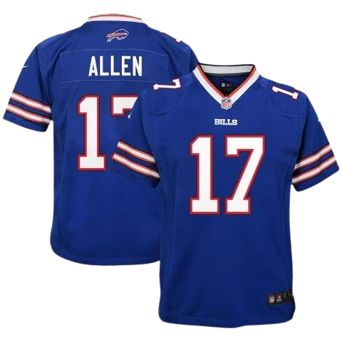Youth Josh Allen Buffalo Bills Nike Game Jersey - Blue