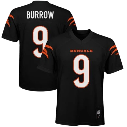 Youth Joe Burrow Cincinnati Bengals Nike Game Jersey - Black