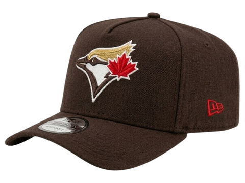 Toronto Blue Jays A-Frame 9FORTY Adjustable  - Burnt Wood
