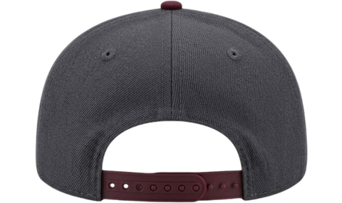 Toronto Blue Jays A-Frame 9FORTY Adjustable  - Granite & Burgundy