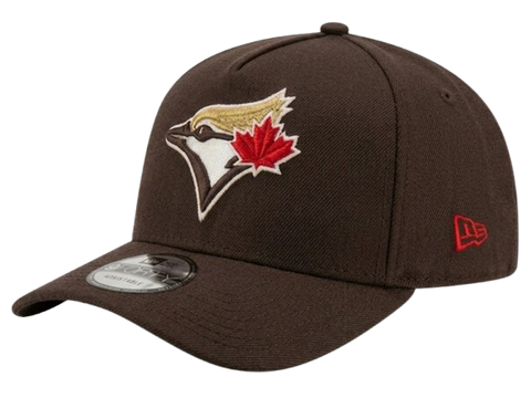 Toronto Blue Jays A-Frame 9FORTY Adjustable  - Burnt Wood