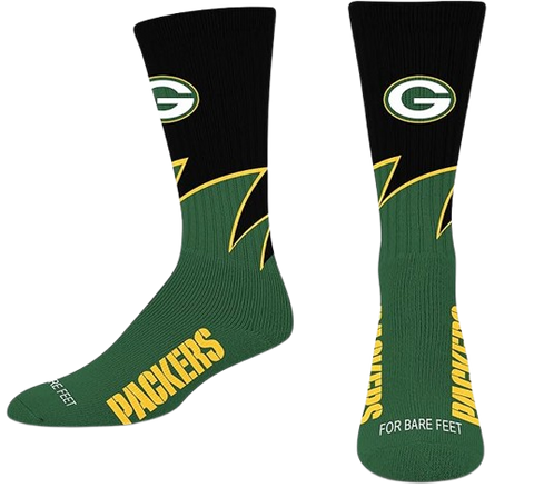 Green Bay Packers Socks Men's Size 10-13
