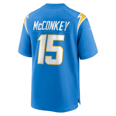 Los Angeles Chargers Ladd McConkey Nike Game Jersey Home - Sky Blue
