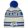 Los Angeles Rams New Era Cuffed Knit Toque with Pom – Cream