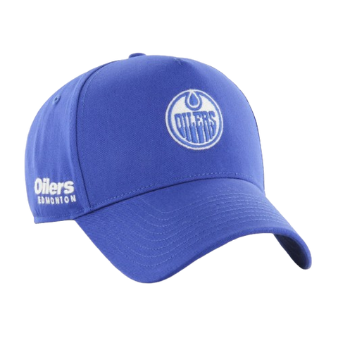 Edmonton Oilers ’47 Brand Foundational Offside Hat – Royal Blue