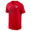 Nike Soccer Canada Alphonso Davies Name & Number T-Shirt - Red