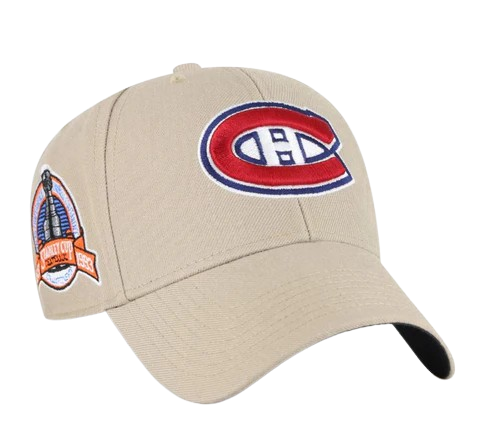 Montreal Canadiens Sure Shot 47 MVP Hat - Khaki