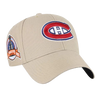 Montreal Canadiens Sure Shot 47 MVP Hat - Khaki