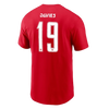Nike Soccer Canada Alphonso Davies Name & Number T-Shirt - Red